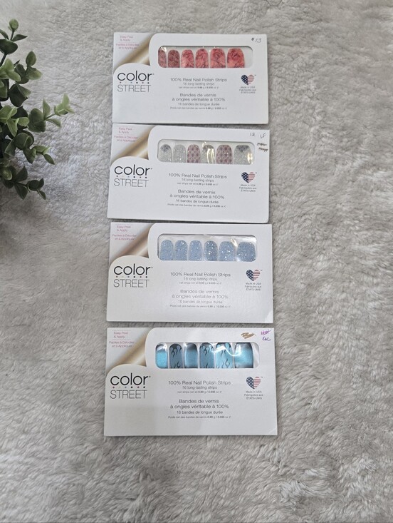 Color Street Other - Color Street - Bundle of 4 - Nail Polish Strips